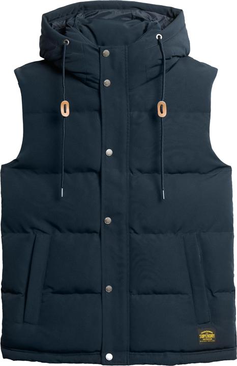 Actual product image Superdry hooded sleeveless jacket everest (M)