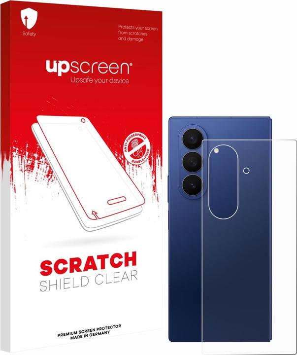 Produktbild upscreen Schutzfolie Displayschutz Displayschutzfolie Folie Klar Transparent (1 Stück, Samsung Galaxy Z Fold7)