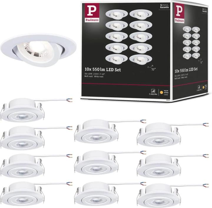 Actual product image Paulmann Recessed luminaires (450 lm)