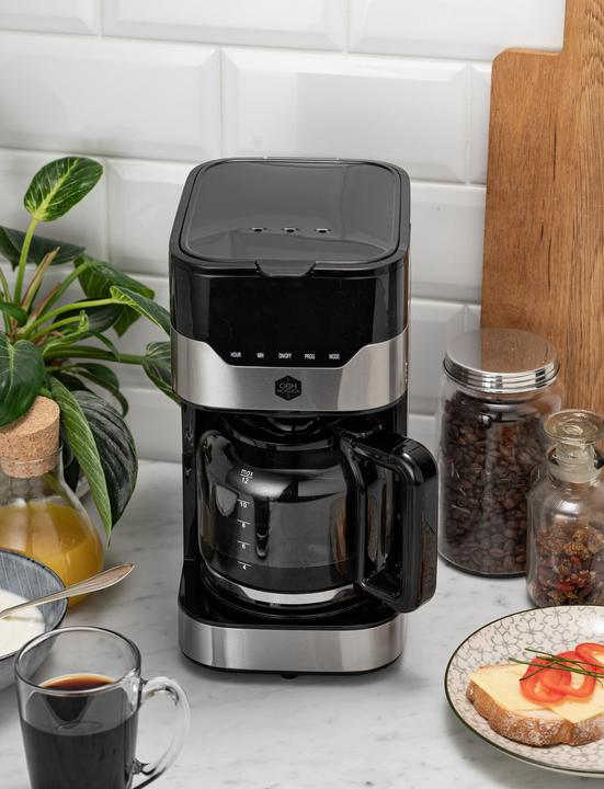 Actual product image OBH Nordica Timer Aroma -kahvinkeitin, musta