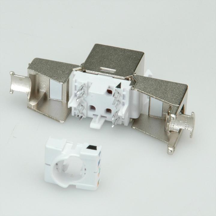 Produktbild Roline C6 Keystone STP180°,werkzeuglos (CAT6)