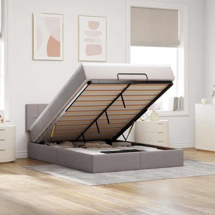 Produktbild vidaXL Ottoman-Bett (140 x 190 cm)
