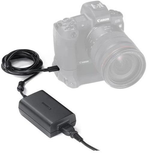 Actual product image Canon PD-E1 (Camera battery power adapter)