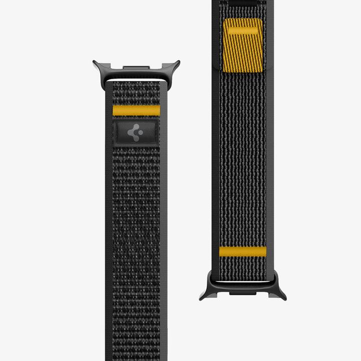 Produktbild Spigen - Athlex Air - Samsung Galaxy Watch8 / Classic (40 / 44 / 46mm) - Active Black (20 mm, 22 mm, Fabric, Nylon, Plastic)