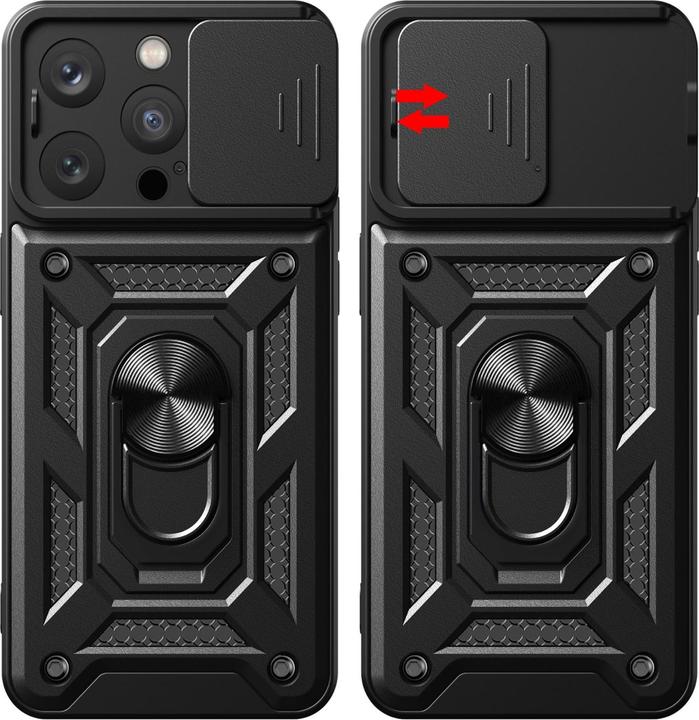 Produktbild OEM Defender Slide Hülle für iPhone 7 / 8 / SE 2020 / SE 2022 schwarz (Apple iPhone 7)