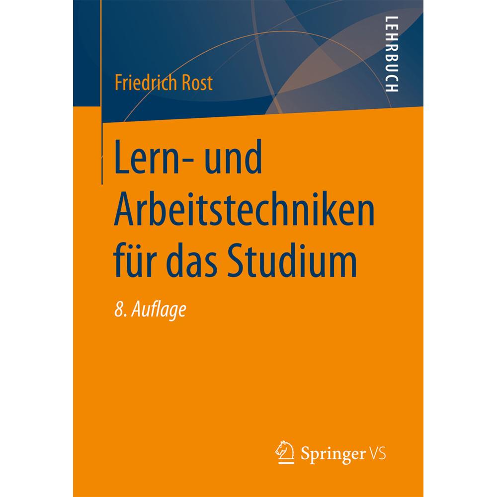 Lern- und Arbeitstechniken für das Studium, Schulbücher von Friedrich Rost