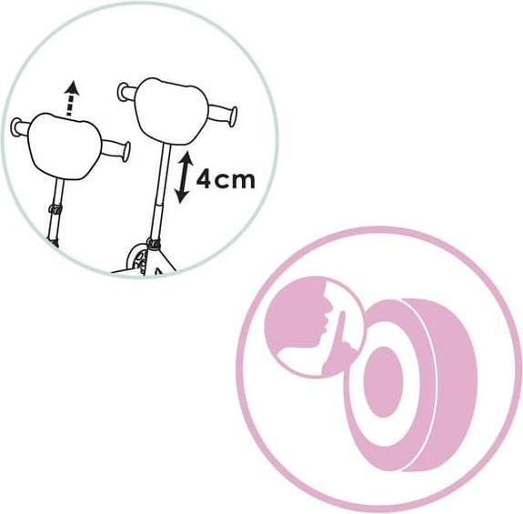 Actual product image Dickie Scooter Minnie 3-rädrig