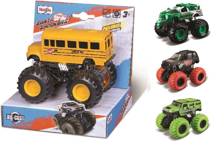 Image du produit Maisto Earth Shockers avec rétrofriction en assortiment