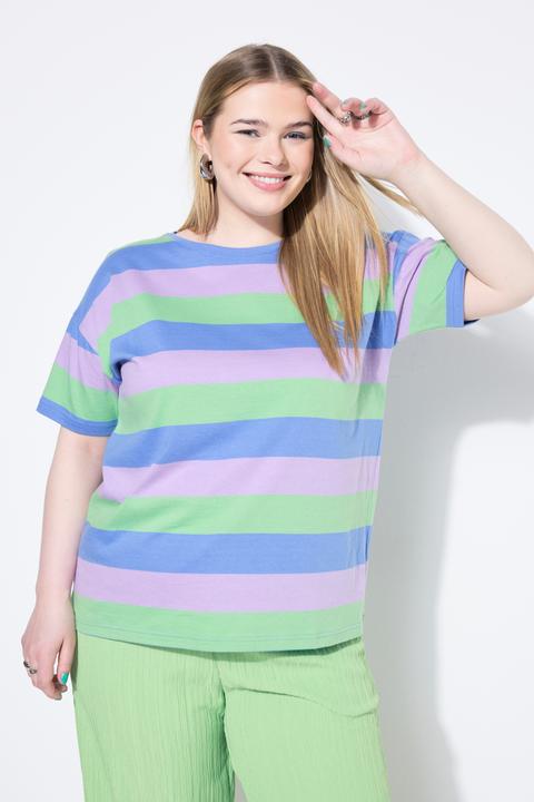 Actual product image Studio Untold Oversized block stripe T-shirt (58)