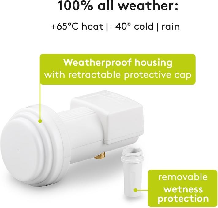 Actual product image Goobay Universal Single (Single LNB, 40mm)
