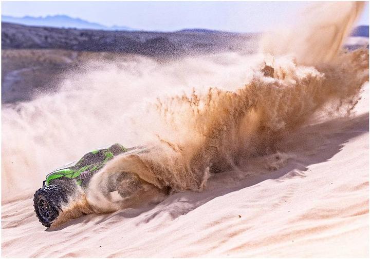 Actual product image Traxxas MINI-MAXX 4WD grün BL-2S Brushless mit Akku und Ladegerät (RTR Ready-to-Run)