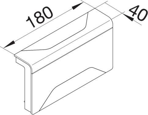 Immagine prodotto Hager TEH SL200808D1 Deviatore 3D SL20080 Décor alu (2 cm)
