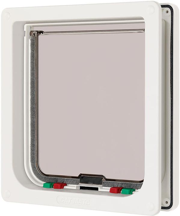 Cat Mate Chatière à verrouillage 4 voies, XL, blanc (Chatière magnétique)