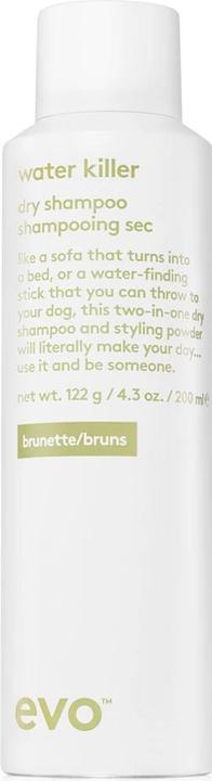 Evo Water Killer Dry Shampoo - Absorbs Oil to Refresh Hair and Reduces Damage from Excessive Washing (Trockenshampoo, 200 ml)