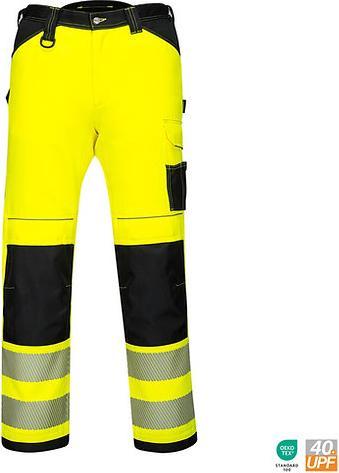 Produktbild Portwest Warnschutz Shorts PW348, Klasse 1, orange/schwarz, Grösse 48 (50)