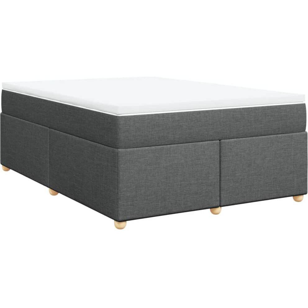 Thumbnail - VidaXL, Bett, Bo x springbett mit Matratze 140 x 200 cm Stoff (140 x 200 cm)