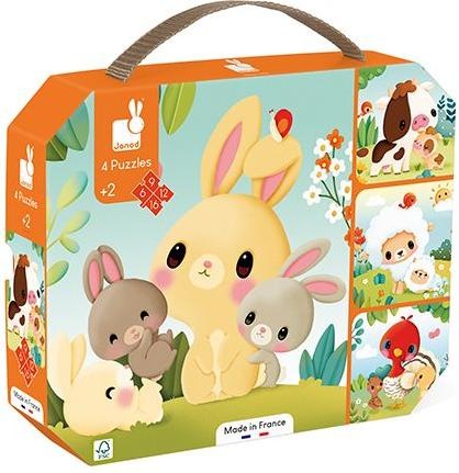 Produktbild Janod Puzzle Bauernhof (16 Teile)