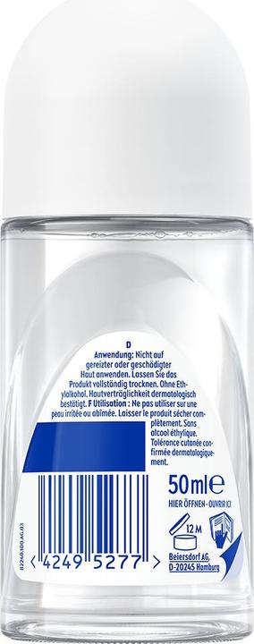 Actual product image NIVEA Black & White Invisible Clear Roll-on DUO (Roll-on, 100 ml)