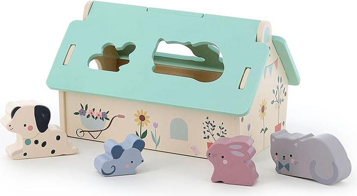 Actual product image Vilac - Shape Sorter - Tiny Farm with animals (7119)