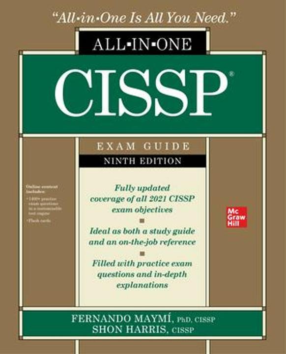 Image du produit CISSP All-in-One Exam Guide (Anglais, Shon Harris, Fernando Maymi, 2022)