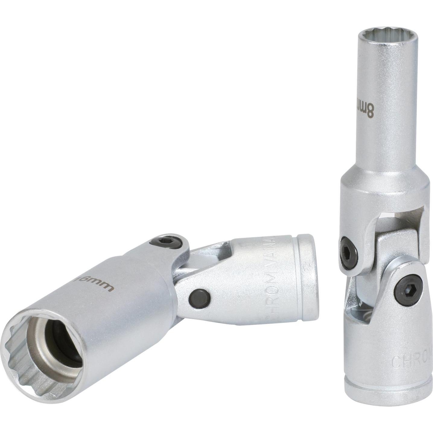 KS Tools, Steckschlüssel + Stecknuss, 3/8" Stecknuss mit Gelenk (7/16")