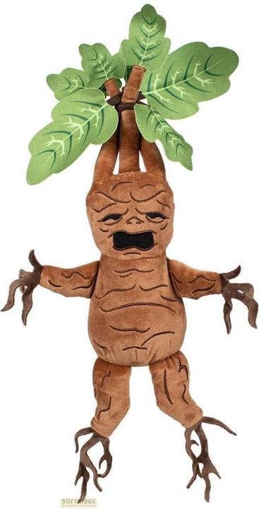 Image du produit Play by Play Harry Potter Plüschfigur mit Sound Mandrake 25 cm (25 cm)
