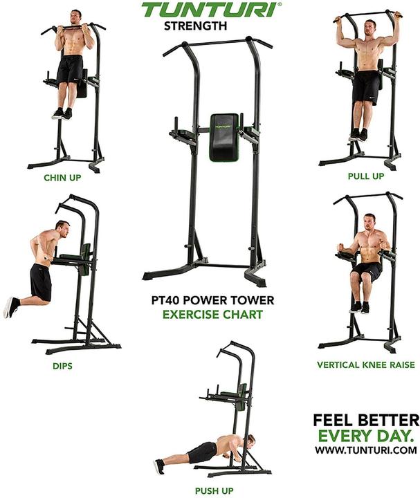 Produktbild Tunturi Klimmzugstation Power Tower PT40