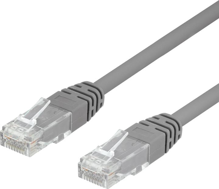 Immagine prodotto Deltaco TP-615 Cavo di rete grigio 15 m Cat6 (U/UTP, CAT6, 15 m)