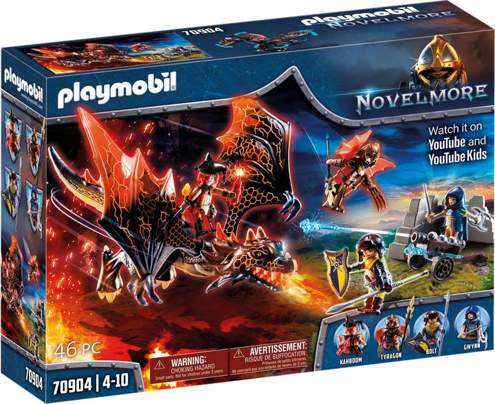 Produktbild Playmobil Novelmore Drachenattacke (70904, Playmobil Novelmore)