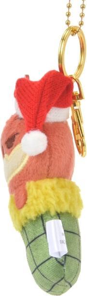 Actual product image Disney Nick Wilde Christmas sock keyring pendant