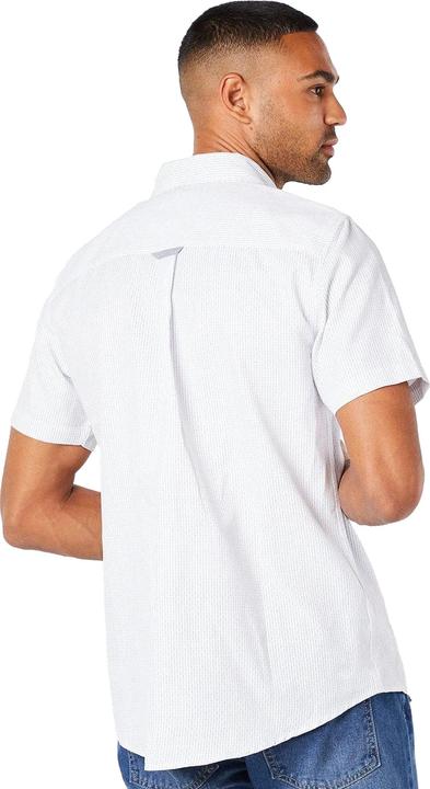 Actual product image Universal Textiles Mens Herringbone Short-Sleeved Shirt (XL)