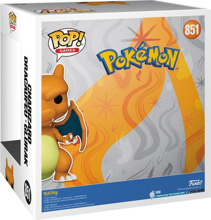 Image du produit Funko Pokemon Super Sized Jumbo POP! Charizard (EMEA)