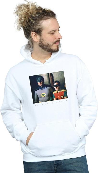 Image du produit Mens Batman TV Series Dynamic Duo Photograph Hoodie (XL)