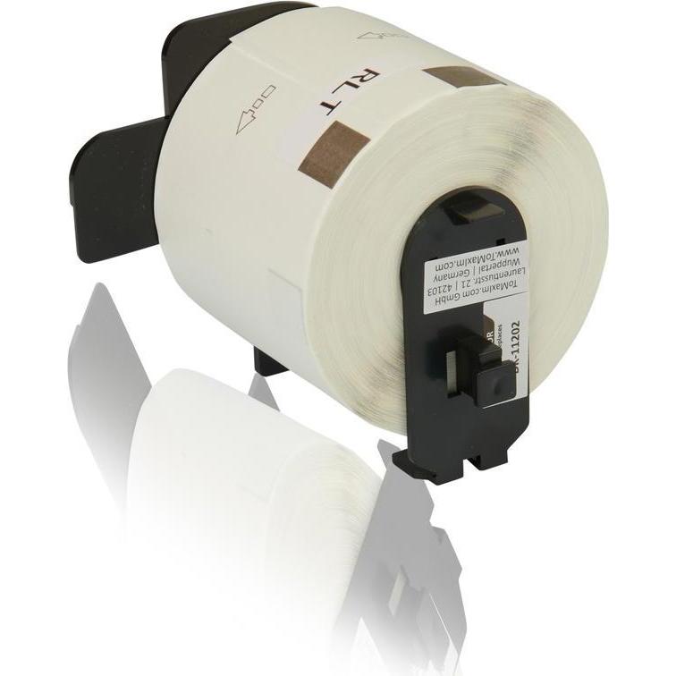 Inkadoo, Etiketten, Kompatibel zu Brother DK-11202 Etikett, farblos, passend für Brother P-Touch QL 1050, Brother
