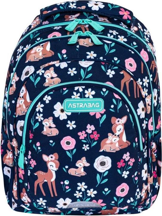 Actual product image Astra Astrabag Baby Deer AB330 backpack with two compartments