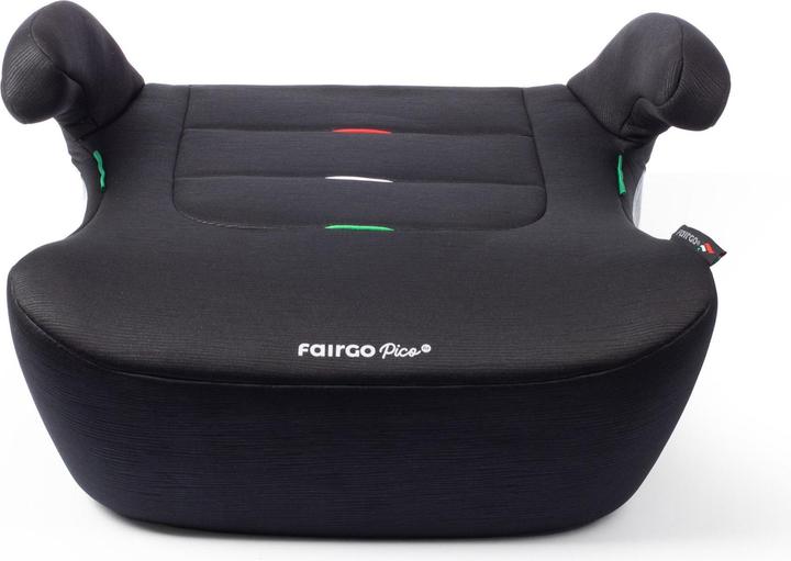 Actual product image Fairgo Pico i-Size Booster Seat 125-150 cm - Black Sand (Booster seat, ECE R129/i-Size Standard)