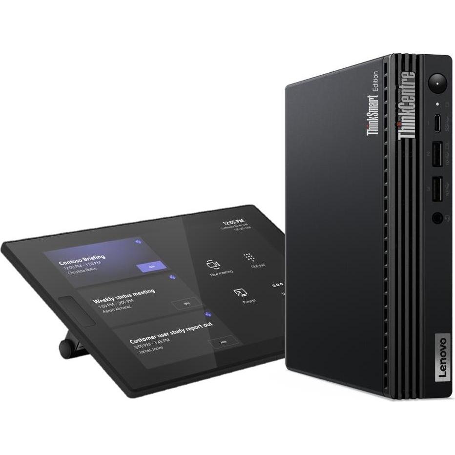 Lenovo ThinkSmart Tiny Kit, Notebook Ersatzteile, Schwarz