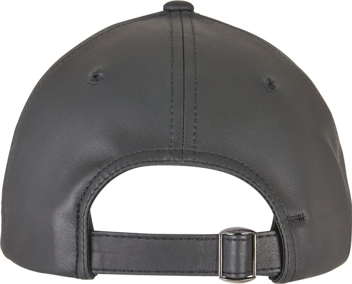 Actual product image Flexfit Synthetic Leather Alpha Shape Dad Cap - 21819 (One size)