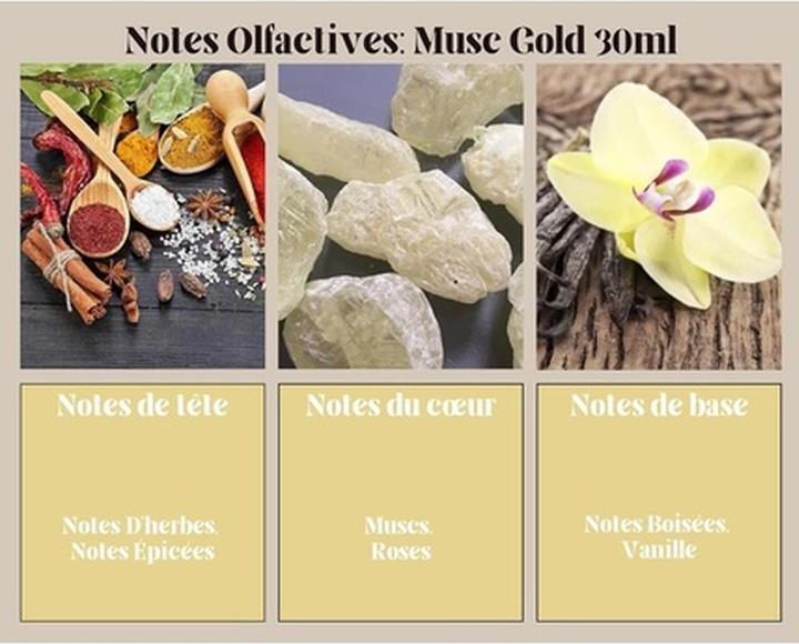 Produktbild Ayat Perfumes Musk Emirates 30ml EDP Oriental Arab - Musk Gold (Eau de Parfum, 30 ml)