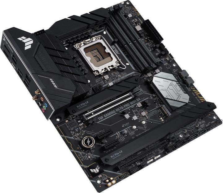 Actual product image ASUS TUF H670-PRO GAMING D4 (LGA 1700, Intel H670, ATX)