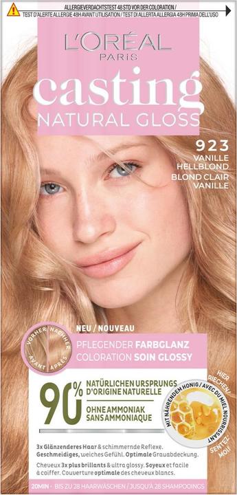 Immagine prodotto L'Oréal Paris Casting Natural Gloss (923 Bionda Sucre)