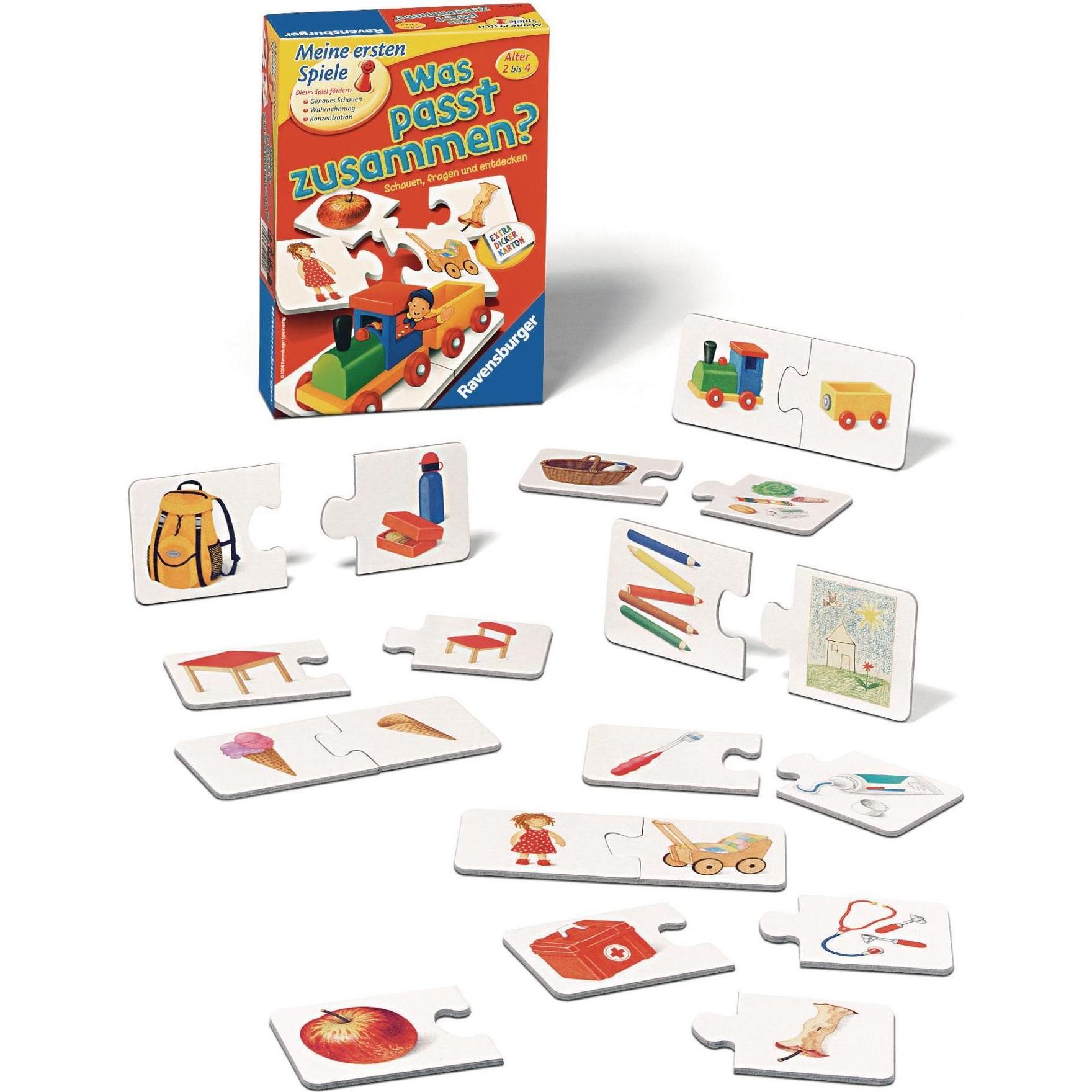 Thumbnail - Ravensburger Was passt zusammen? Schauen, fragen und entdecken (Deutsch)