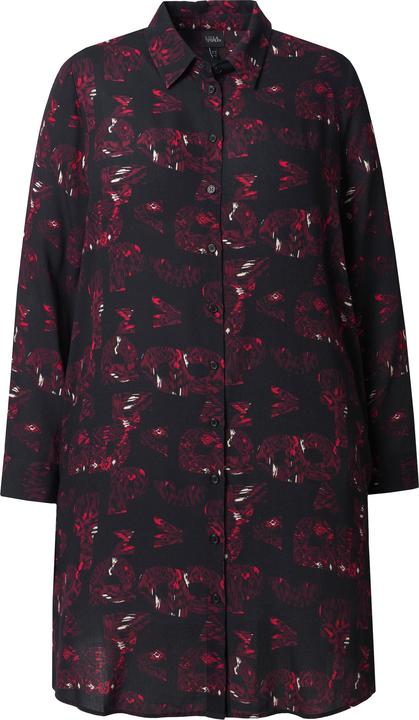 Actual product image Ulla Popken Longbluse, Taschen, A-Linie, Hemdkragen, Langarm (46, 48)