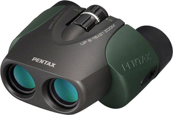 Produktbild Pentax Fernglas UP 8-16x21 green (8x, 21 mm)