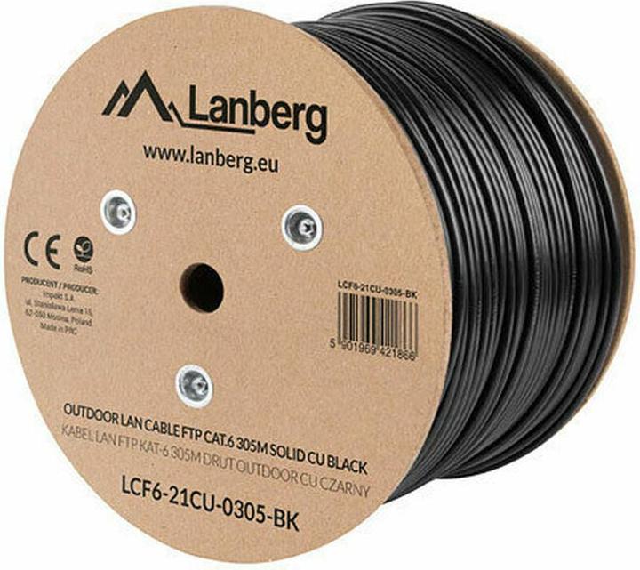 Actual product image Lanberg Network cable (F/UTP, CAT6, 305 m)