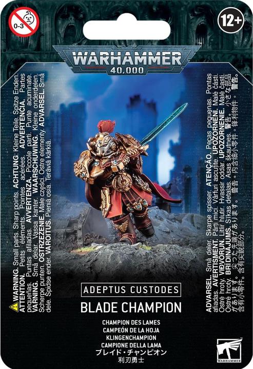 Image du produit Games Workshop Warhammer 40k - Adeptus Custodes Champion du Lames