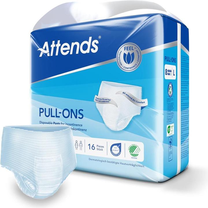 Produktbild Attends Pull Ons 8 Pant L (16x, Large)