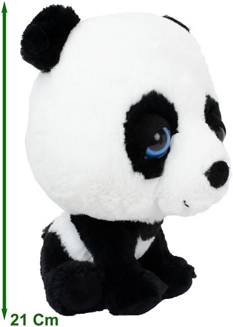 Actual product image Whitehouse Leisure Big Headz Plush Panda 21cm