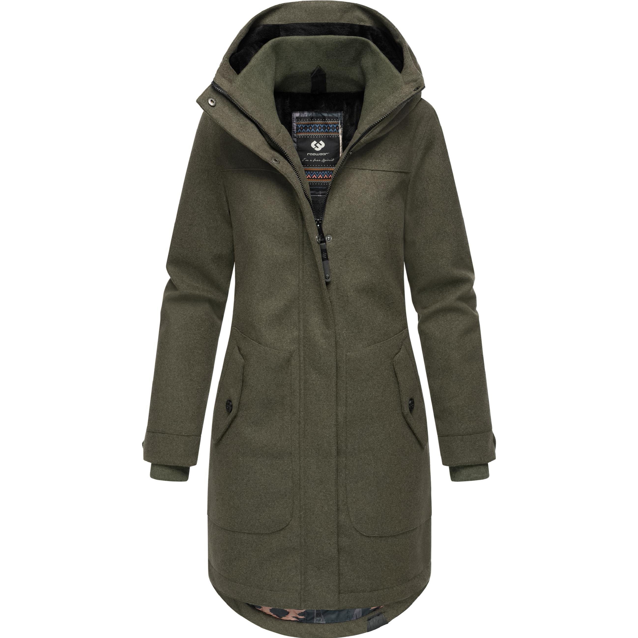 Ragwear, Damen, Jacke, Jannisa Coat (S), Grün, S