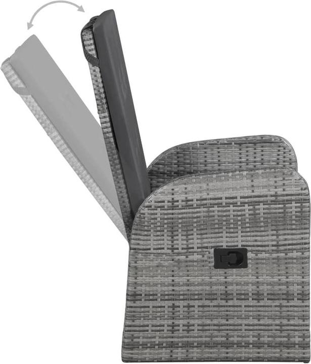 Produktbild vidaXL Garten Essgruppe